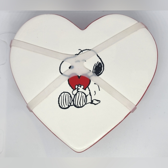 Snoopy By Rae Dunn Heart Coasters - Picture 9 of 10